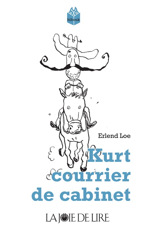 ebook cover of Kurt courrier de cabinet, by Kim Hiorthøy, Erlend Loe