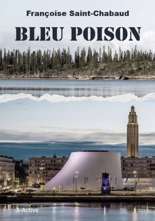 ebook cover of Bleu poison, by Françoise Saint-Chabaud