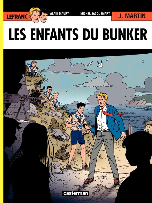 Couverture ebook de Lefranc (Tome 22) - Les enfants du bunker, de Michel Jacquemart, Jacques Martin, Alain Maury