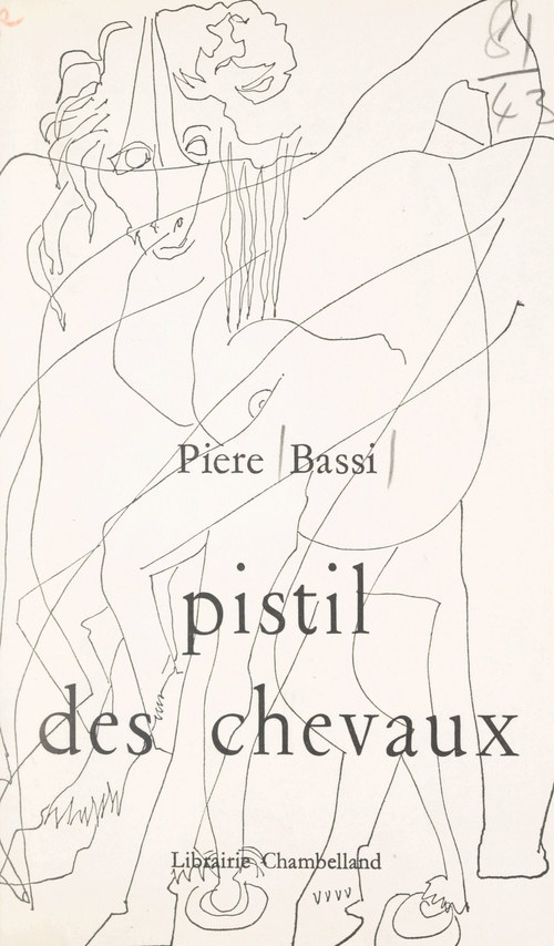 Couverture ebook de Pistil des chevaux, de Piere Bassi