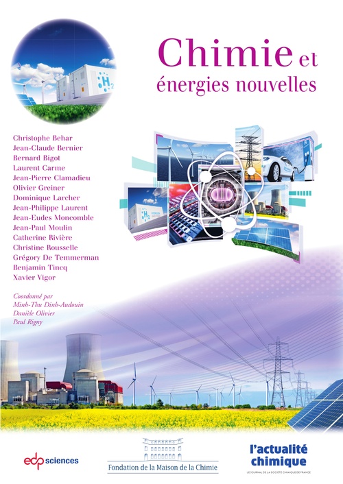 Couverture ebook de Chimie et énergies nouvelles, de Collectif, Danièle Olivier, Paul Rigny