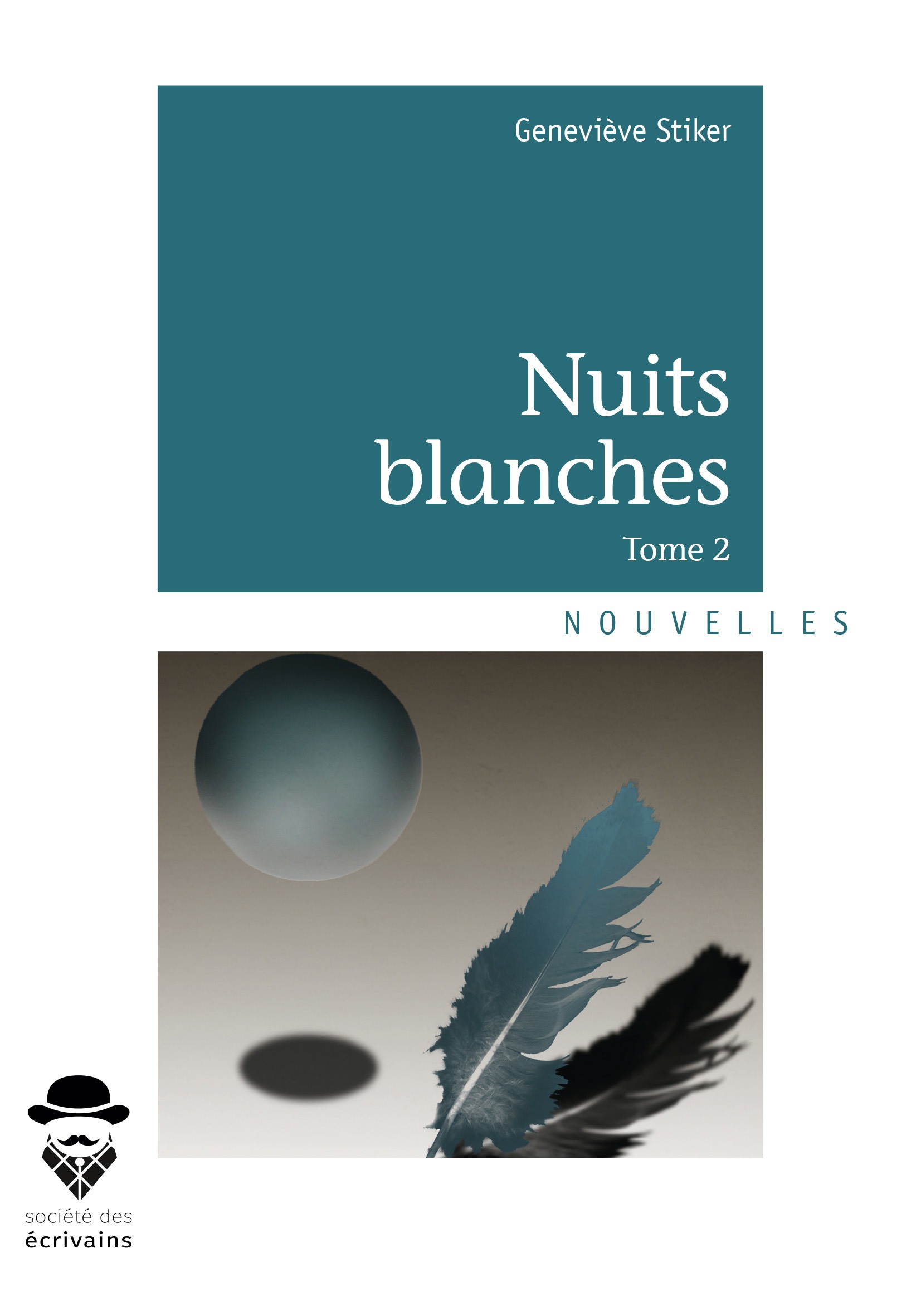 ebook cover of Nuits blanches - Tome 2, by Geneviève Stiker