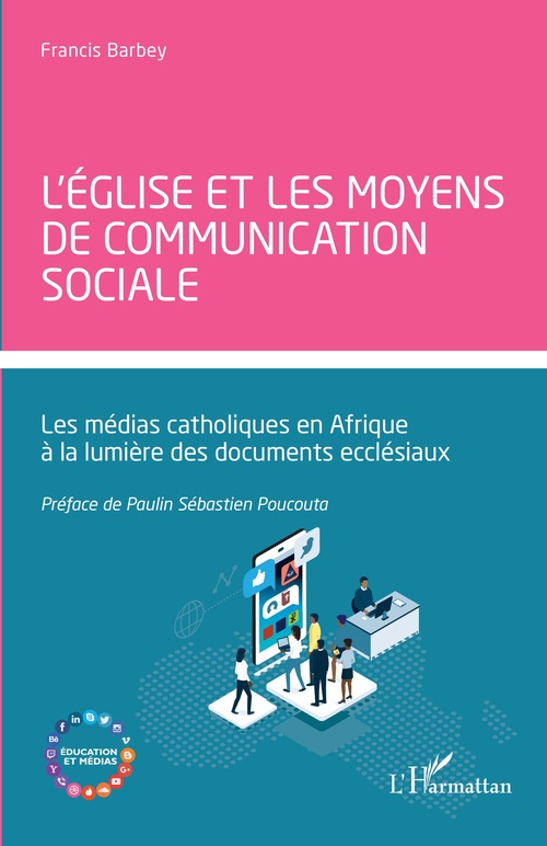 Couverture ebook de L'église et les moyens de communication sociale, de Francis Barbey