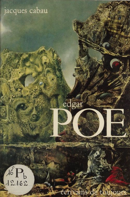 Couverture ebook de Edgar Poe, de Cabau Jacques