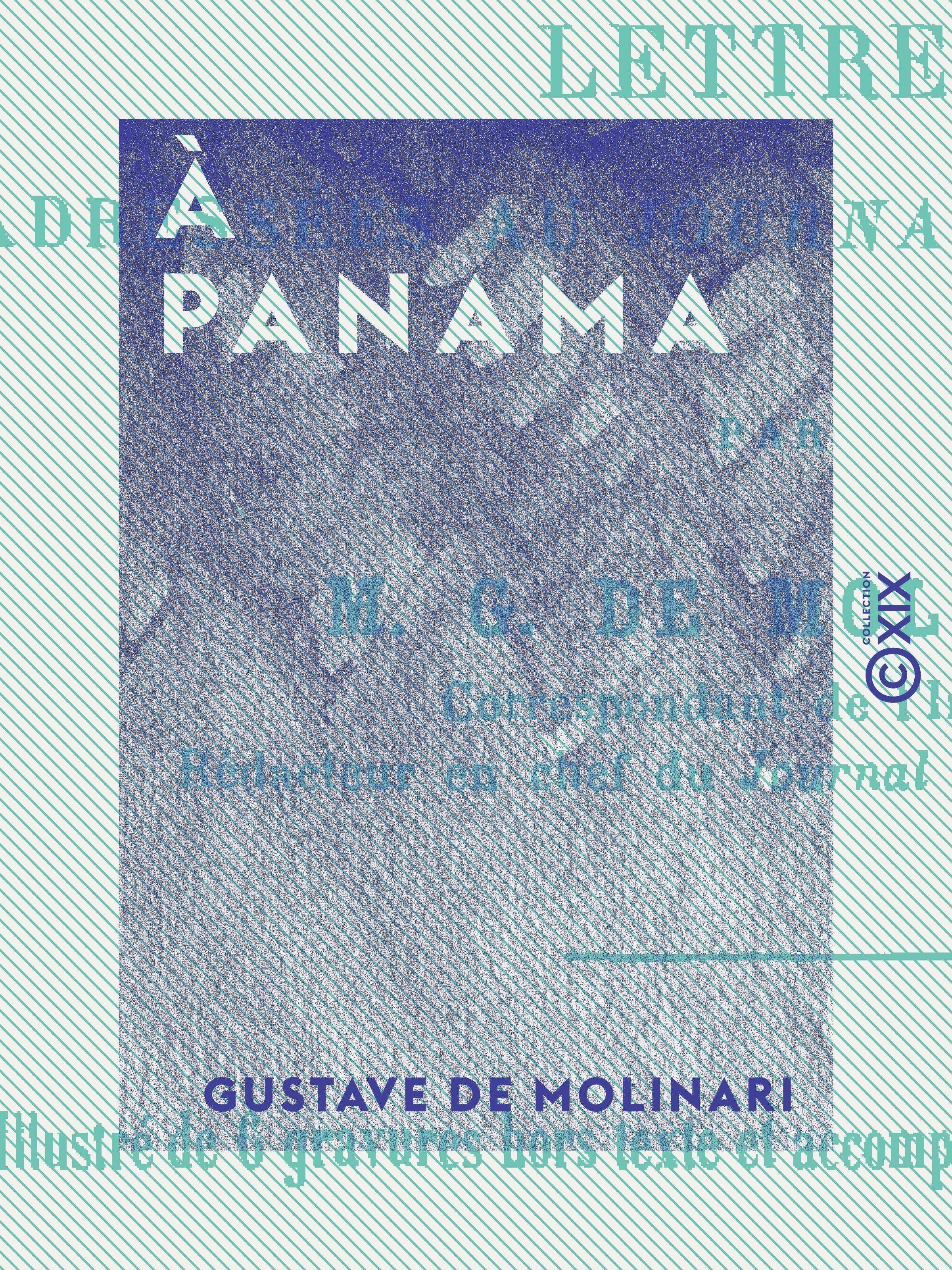 Couverture ebook de À Panama, de Gustave De Molinari