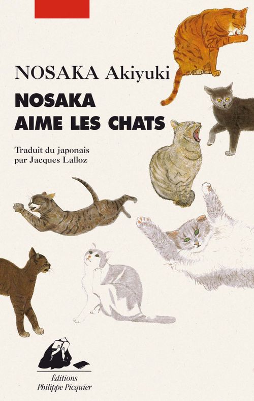 ebook cover of Nosaka aime les chats, by Akiyuki Nosaka