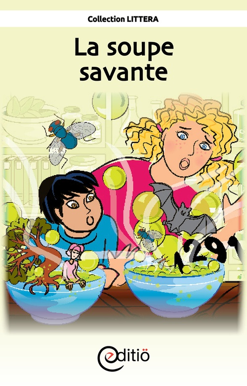 ebook cover of La soupe savante, by Claire St-Onge