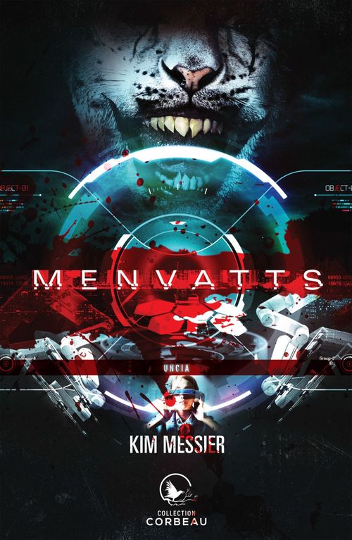 Couverture ebook de Menvatts - Uncia, de Kim Messier