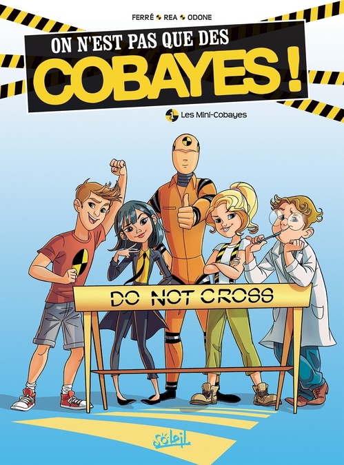 ebook cover of On n'est pas que des cobayes ! T01 - Les Mini-Cobayes, by Benjamin Ferré