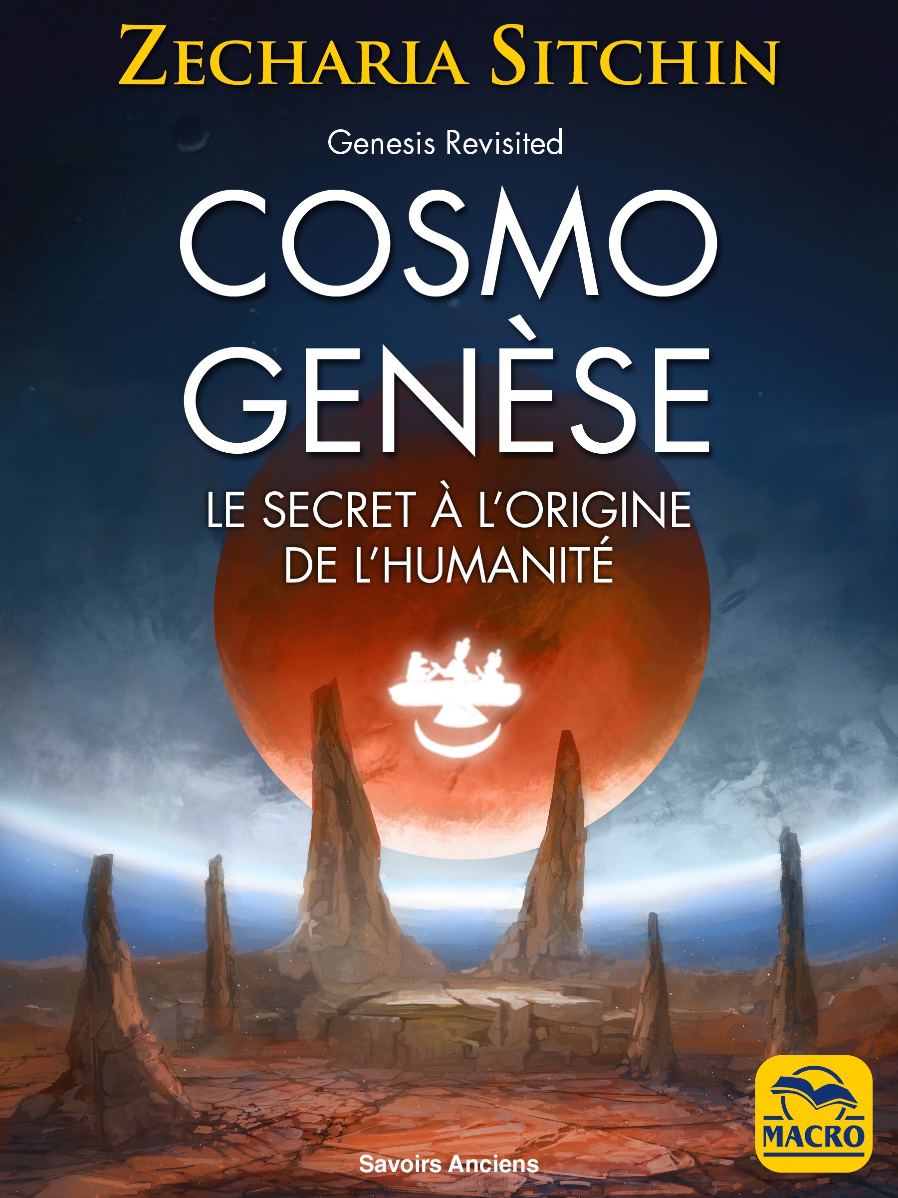 ebook cover of Cosmo Genèse, by Zecharia Sitchin