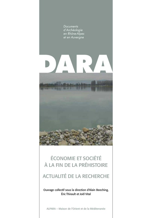 ebook cover of Économie et société de la fin de la Préhistoire : Actualité de la recherche, by