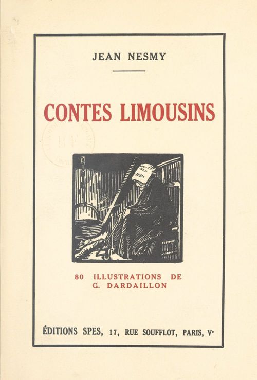 Couverture ebook de Contes limousins, de Jean Nesmy
