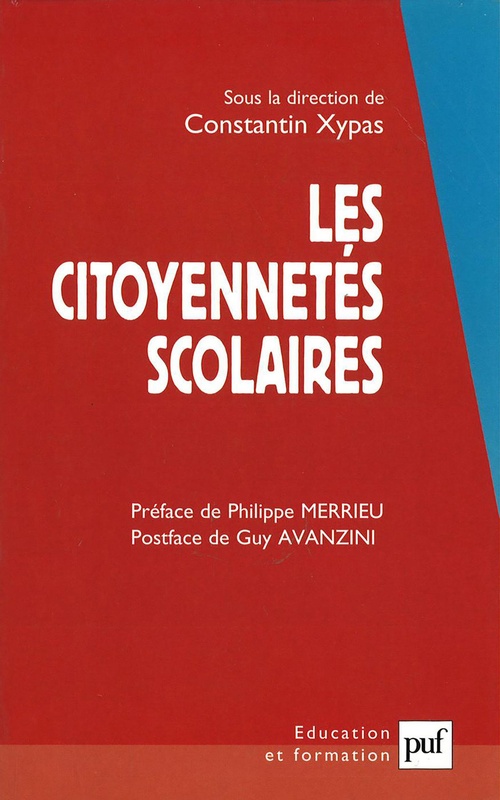 ebook cover of Les citoyennetés scolaires, by Constantin Xypas