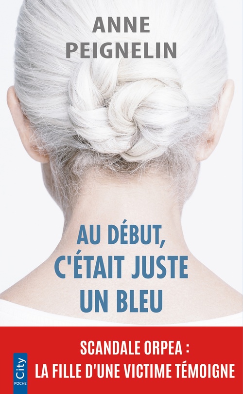 ebook cover of Au début, c'était juste un bleu, by Anne Peignelin