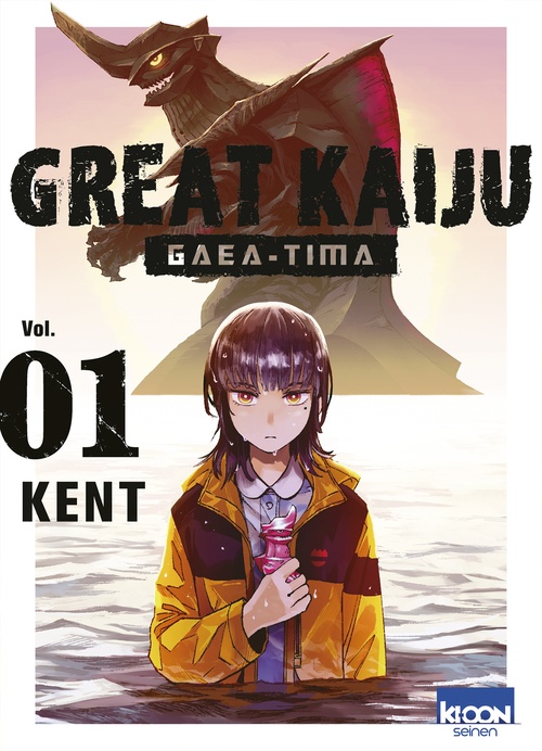 Couverture ebook de Great Kaiju Gaea-Tima T01, de Kent