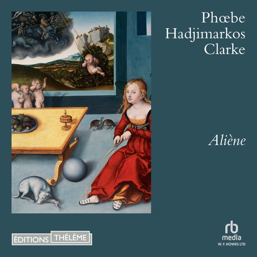 audiobook cover of Aliène, by Phoebe Hadjimarkos Clarke