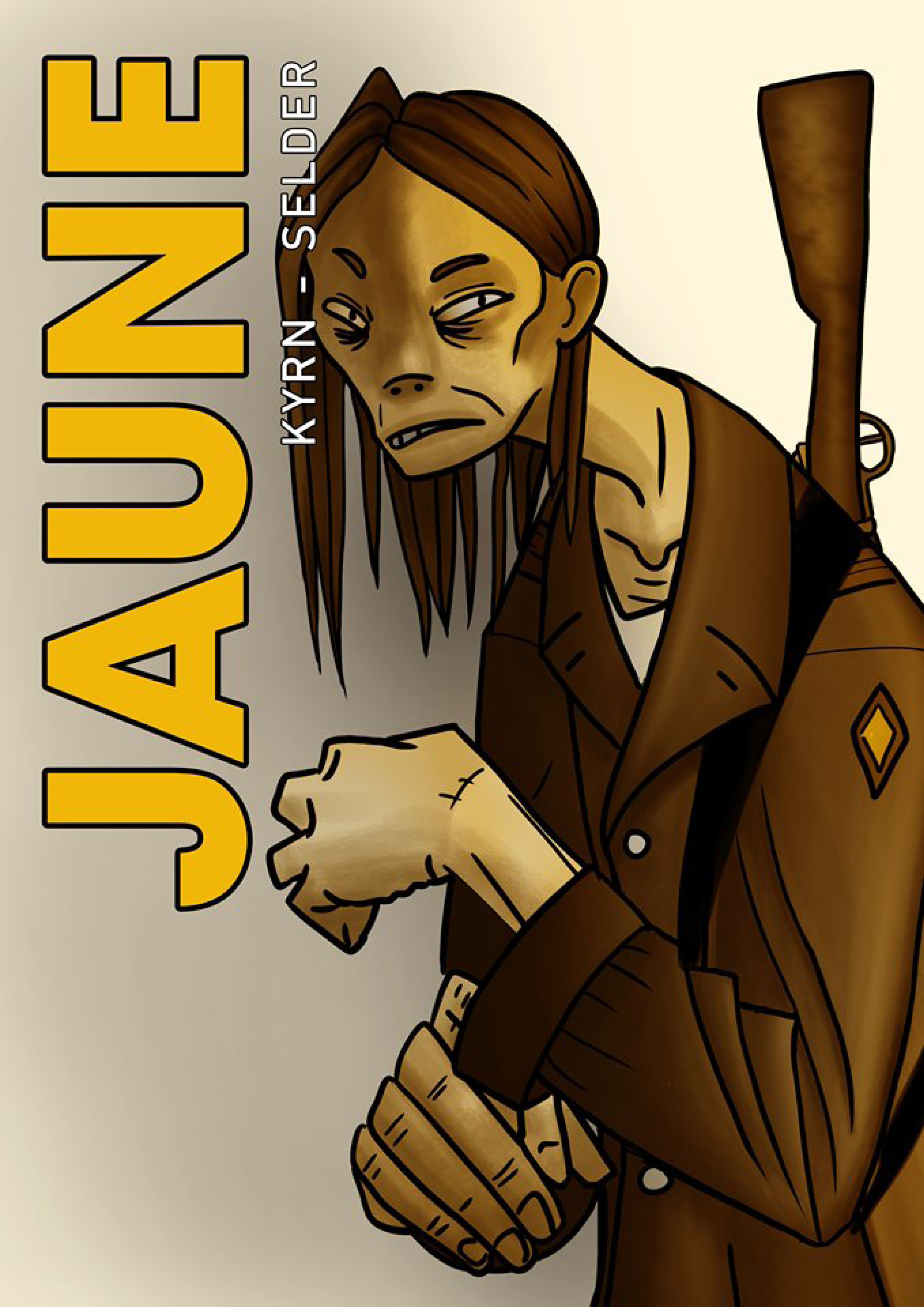ebook cover of Jaune, by Eric Kyrn / Markus Selder