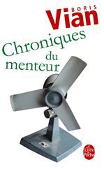 Couverture ebook de Chroniques du menteur, de Boris Vian