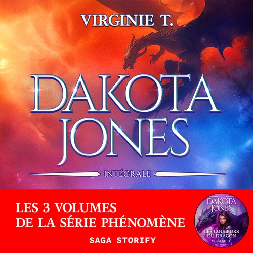 audiobook cover of Dakota Jones : L'intégrale, by Virginie T.
