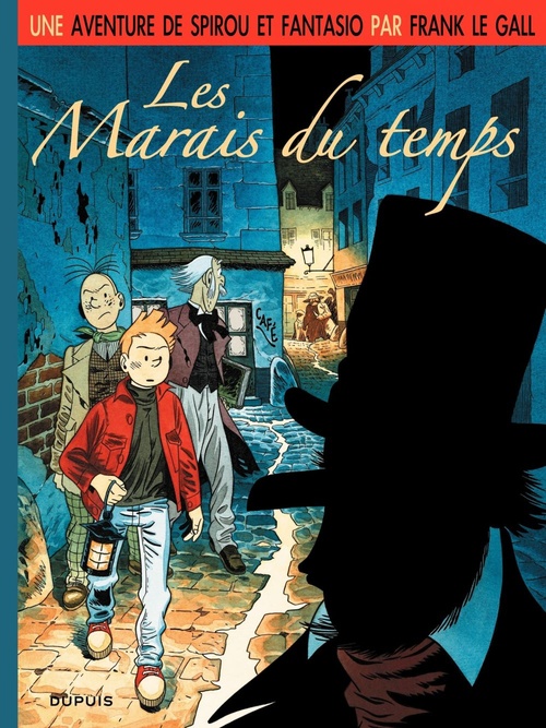 Couverture ebook de Le Spirou de Frank le Gall - Les marais du temps, de Frank Le Gall