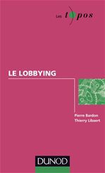 Couverture ebook de Le lobbying, de Libaert, Bardon