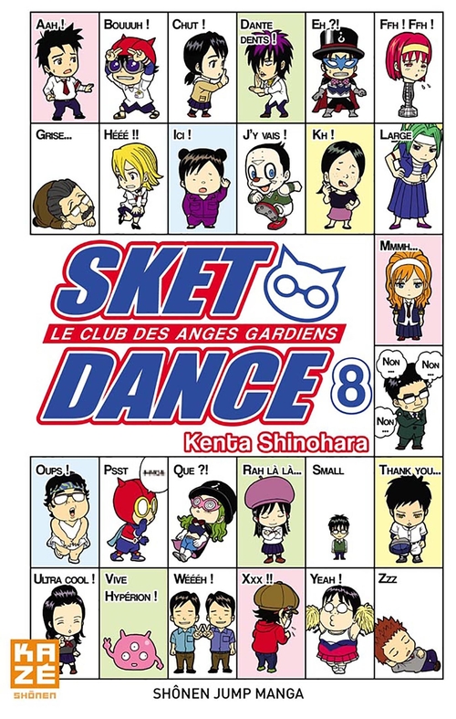 Couverture ebook de Sket Dance T08, de Kenta Shinohara