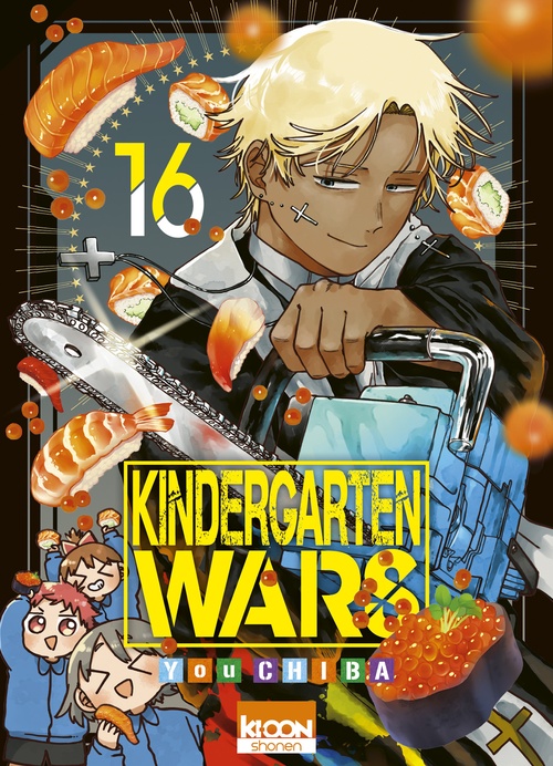 ebook cover of Kindergarten Wars T16, by You Chiba, Damien Guinois