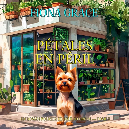 Couverture audiobook de Pétales en péril (Un roman policier de Delilah Green - tome 7), de Fiona Grace