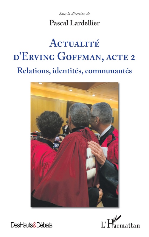 Couverture ebook de Actualité d'Erving Goffman, Acte 2, de