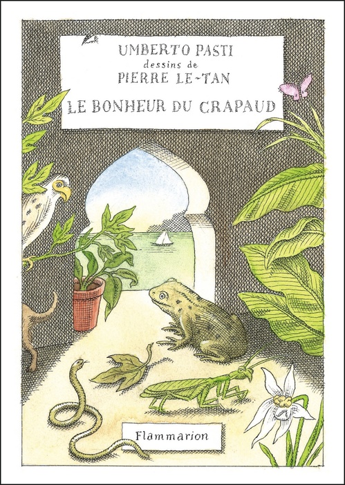 ebook cover of Le Bonheur du crapaud, by Pierre Le-Tan, Umberto Pasti