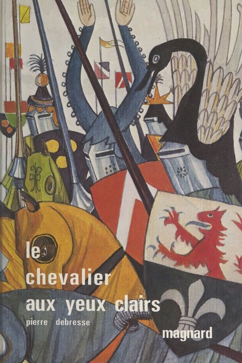 Couverture ebook de Le chevalier aux yeux clairs, de Pierre Debresse
