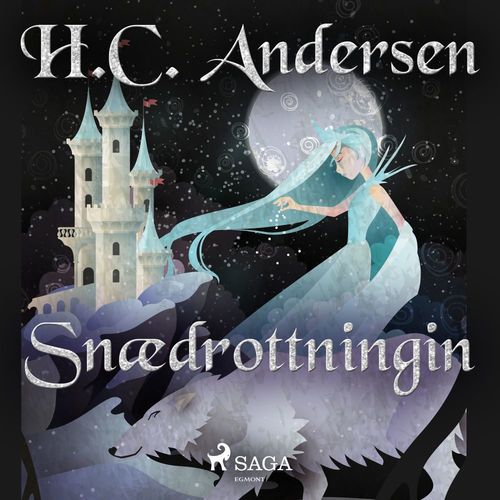 audiobook cover of Snædrottningin, by H.C. Andersen