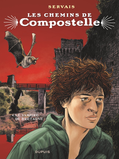 ebook cover of Les chemins de Compostelle - Tome 4 - Le vampire de Bretagne, by Jean-Claude Servais