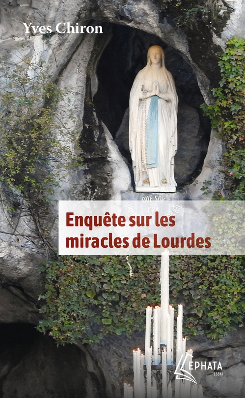 Couverture ebook de Enquête sur les miracles de Lourdes, de Yves Chiron