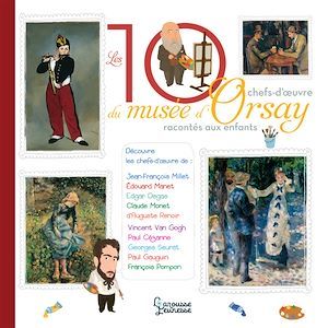 Couverture ebook de Les 10 chefs-d'oeuvre du musée d'Orsay, de Hélène Le Héno