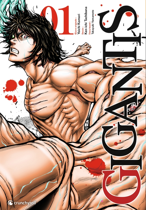 Couverture ebook de Gigantis T01, de Yoichi Komori, Ken-ichi Tachibana, Takayuki Yamamoto
