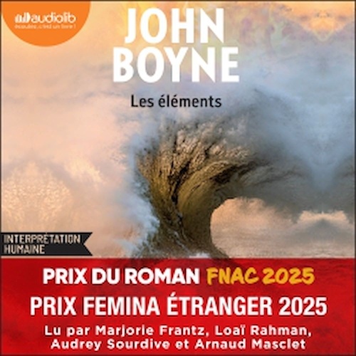 Couverture audiobook de Les Éléments, de John Boyne