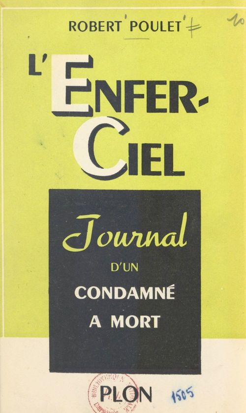ebook cover of L'enfer-ciel, by Robert Poulet