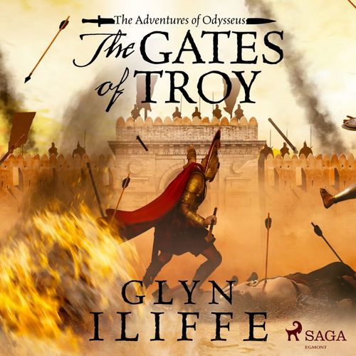 audiobook cover of The Gates of Troy, by Glyn Iliffe