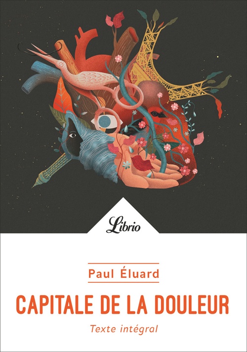 ebook cover of Capitale de la douleur, by Paul Eluard