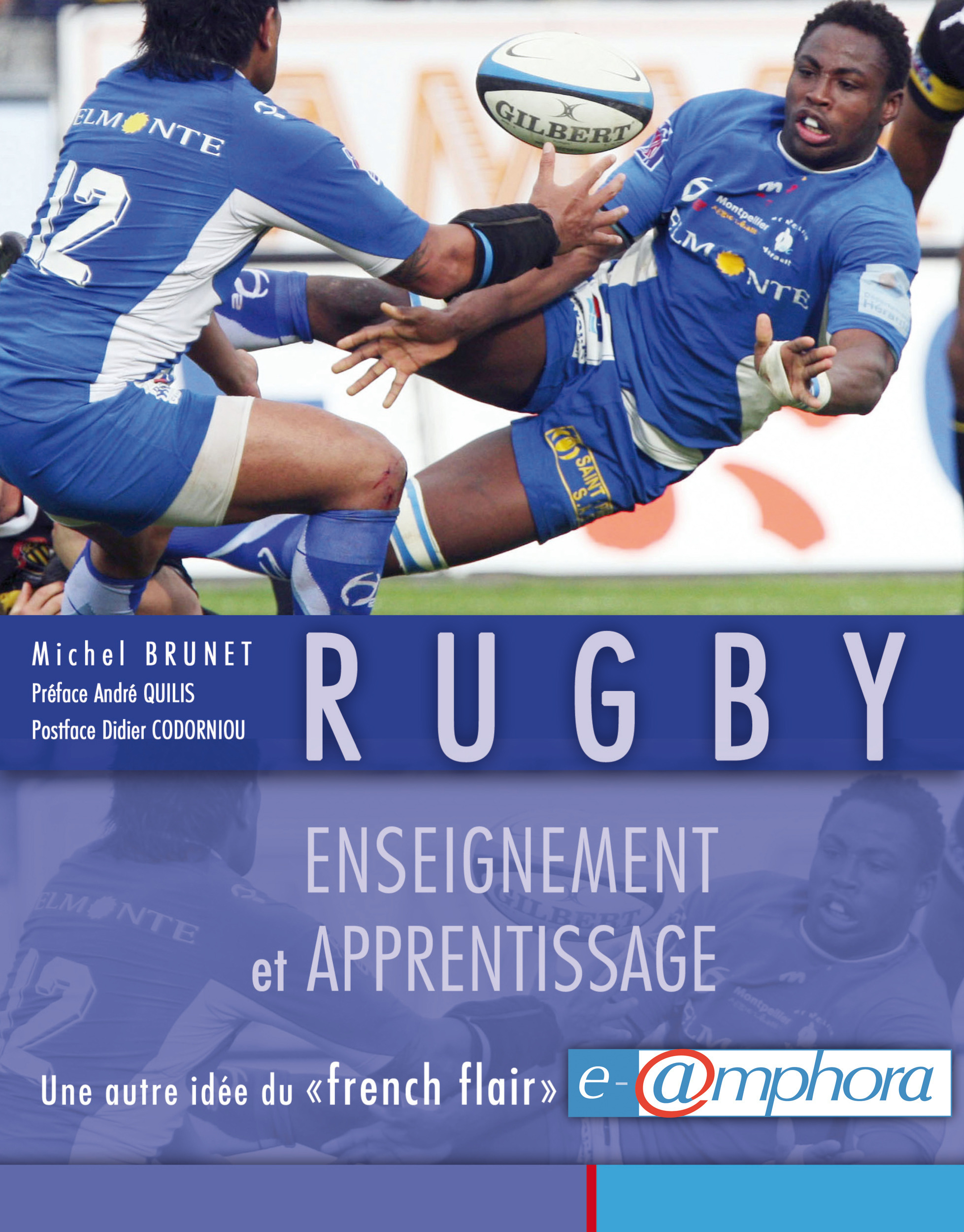 Couverture ebook de Rugby - Enseignement et apprentissage, de Michel Brunet