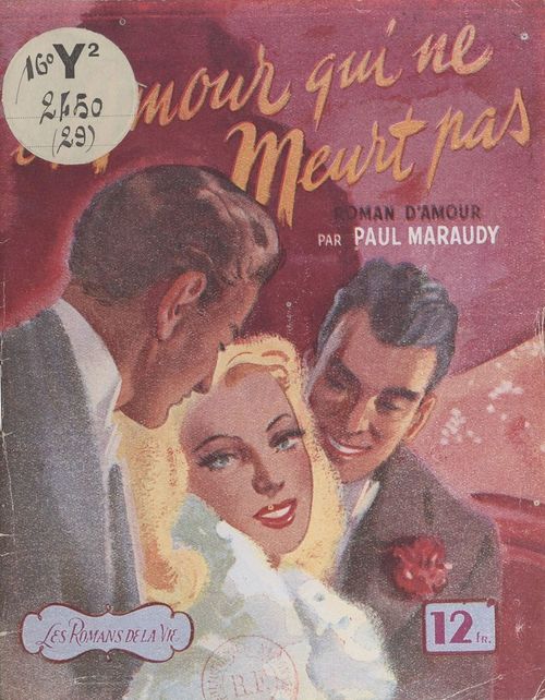 Couverture ebook de L'amour qui ne meurt pas, de Paul Maraudy