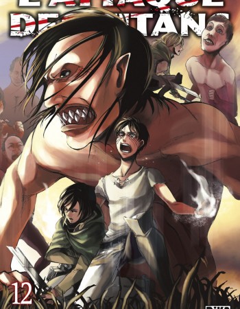 ebook cover of L'Attaque des Titans T12, by Hajime Isayama