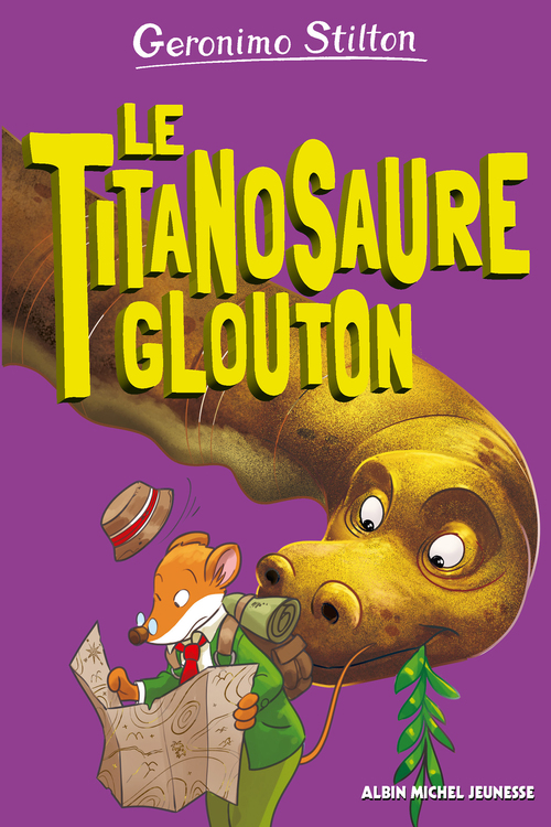 ebook cover of Le Titanosaure glouton - tome 4, by Geronimo Stilton