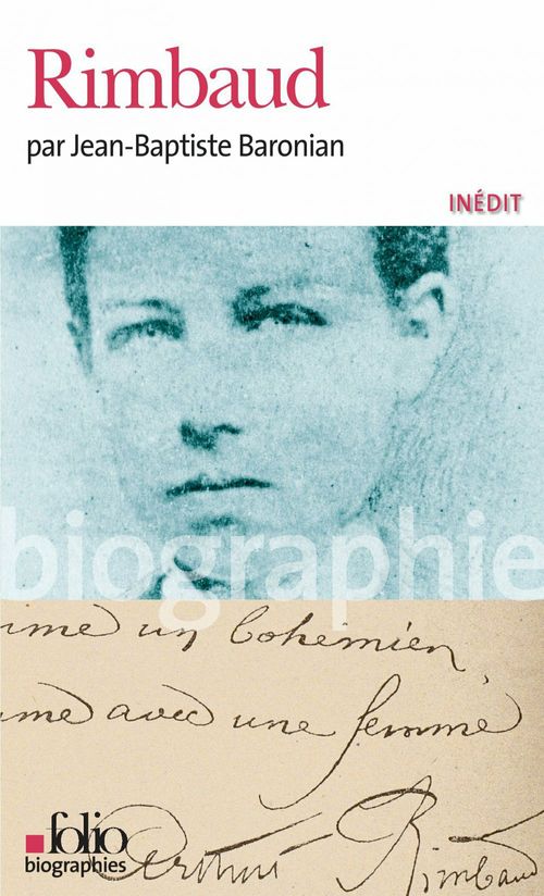 ebook cover of Rimbaud, by Jean-Baptiste Baronian