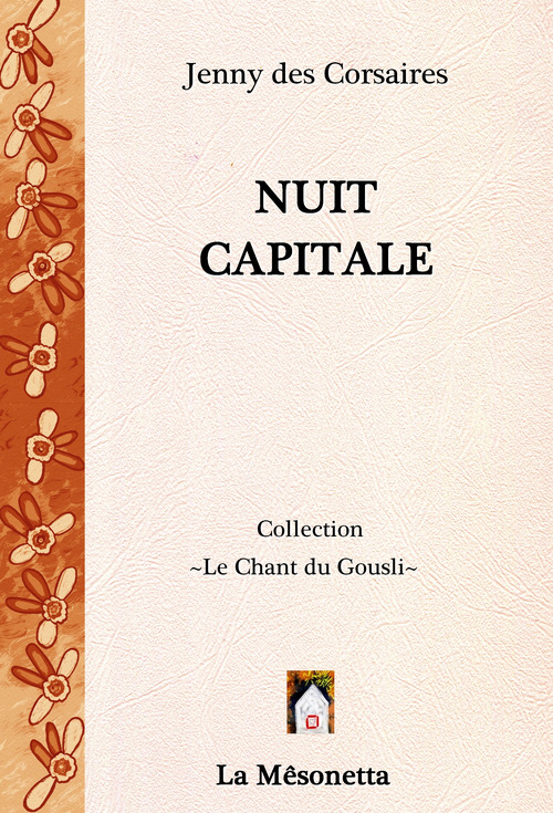 Couverture ebook de Nuit Capitale, de Jenny Des Corsaires