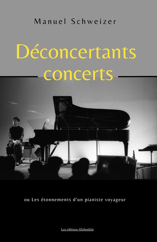 Couverture ebook de Déconcertants concerts, de Manuel Schweizer
