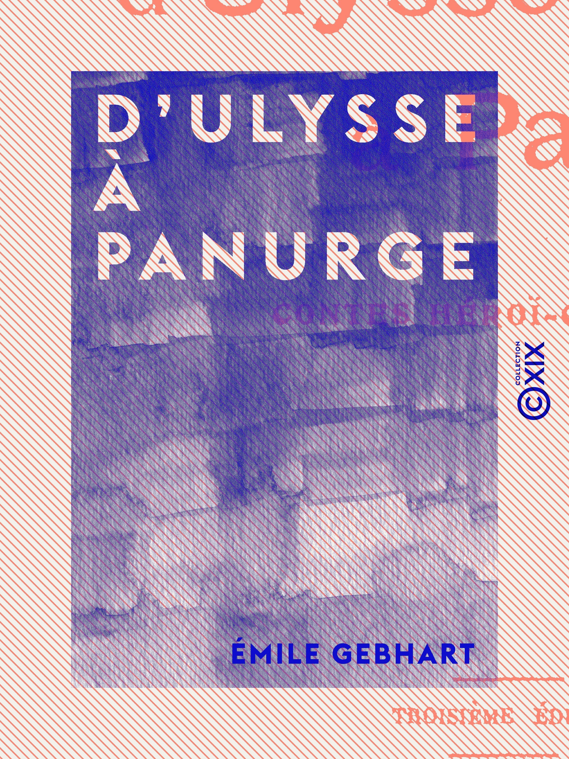 ebook cover of D'Ulysse à Panurge, by Emile Gebhart
