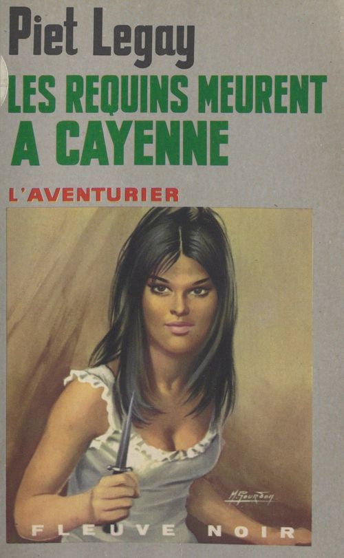 ebook cover of Les requins meurent à Cayenne, by Piet Legay