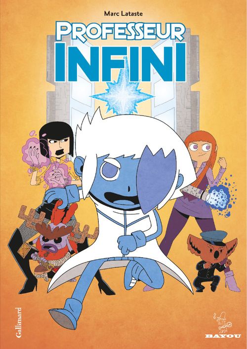 Couverture ebook de Professeur Infini, de Marc Lataste